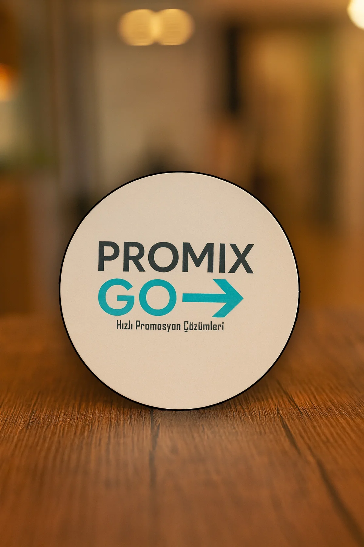 Promix Go Kişiye veya Firmaya Özel Tasarım Private Label New Design Bardak Altlığı 10x10cm