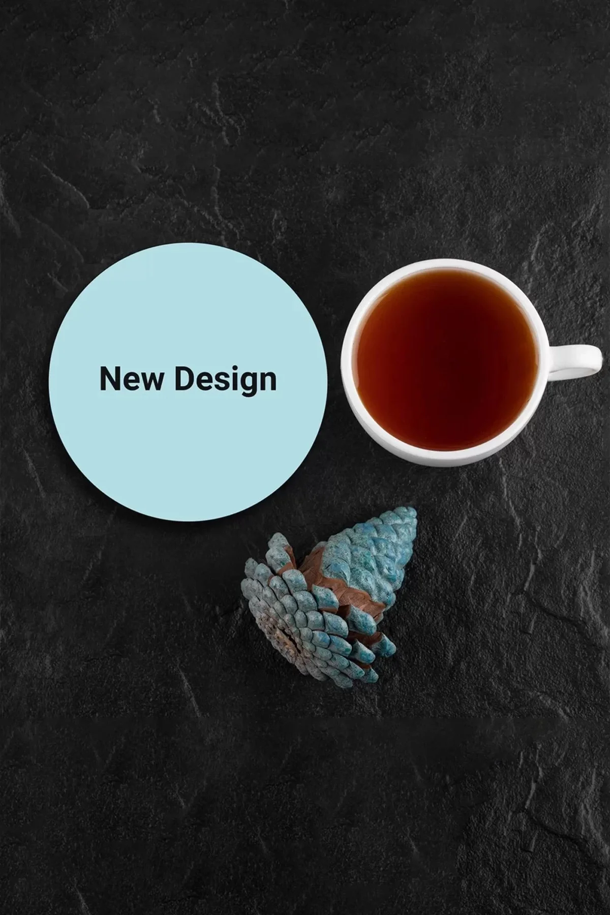 Promix Go Kişiye veya Firmaya Özel Tasarım Private Label New Design Bardak Altlığı 10x10cm