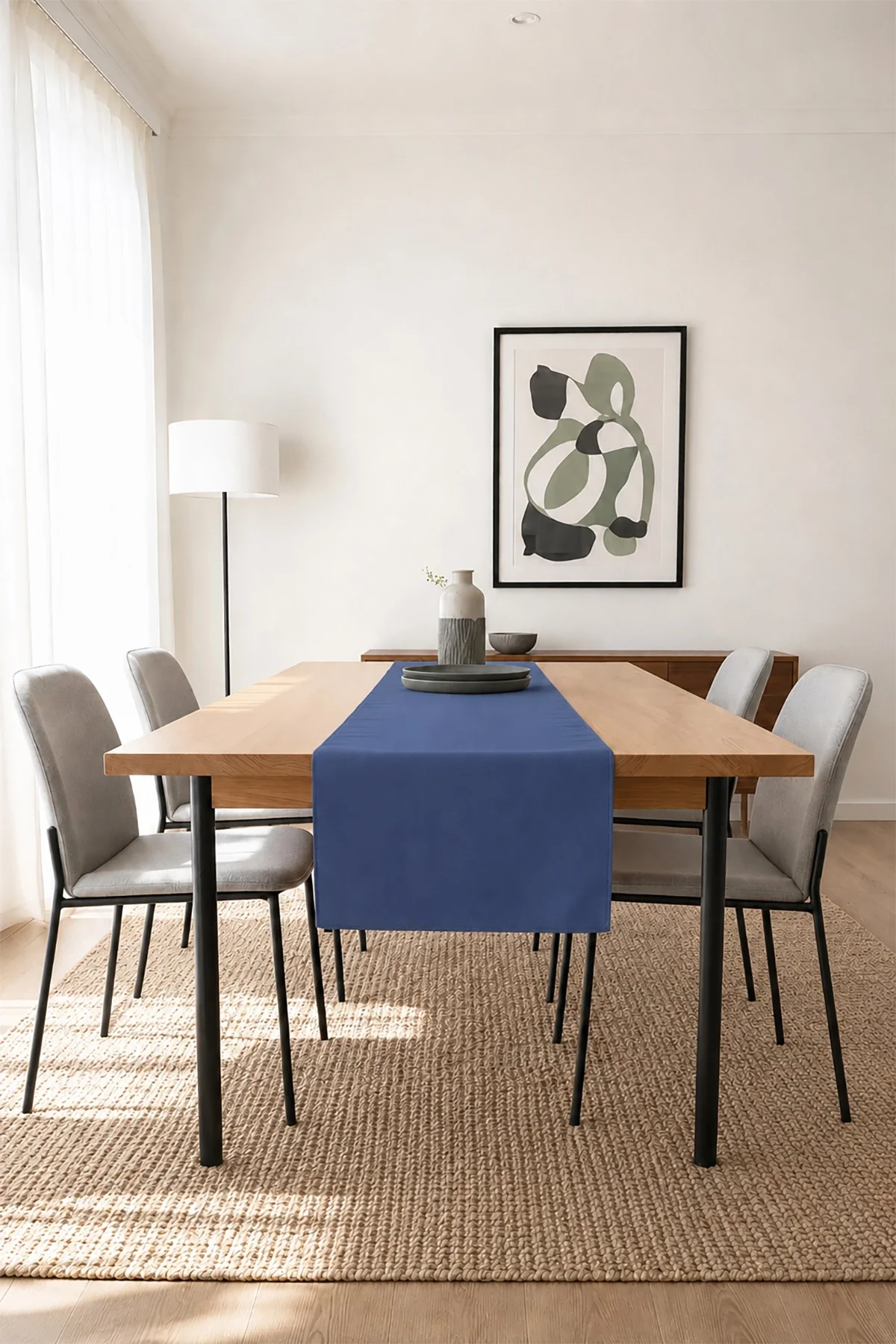 Valerine Life Runner Amerikan Servisi 40x140cm Dijital Baskılı Sıvı Geçirmez Masa Konsol Örtüsü