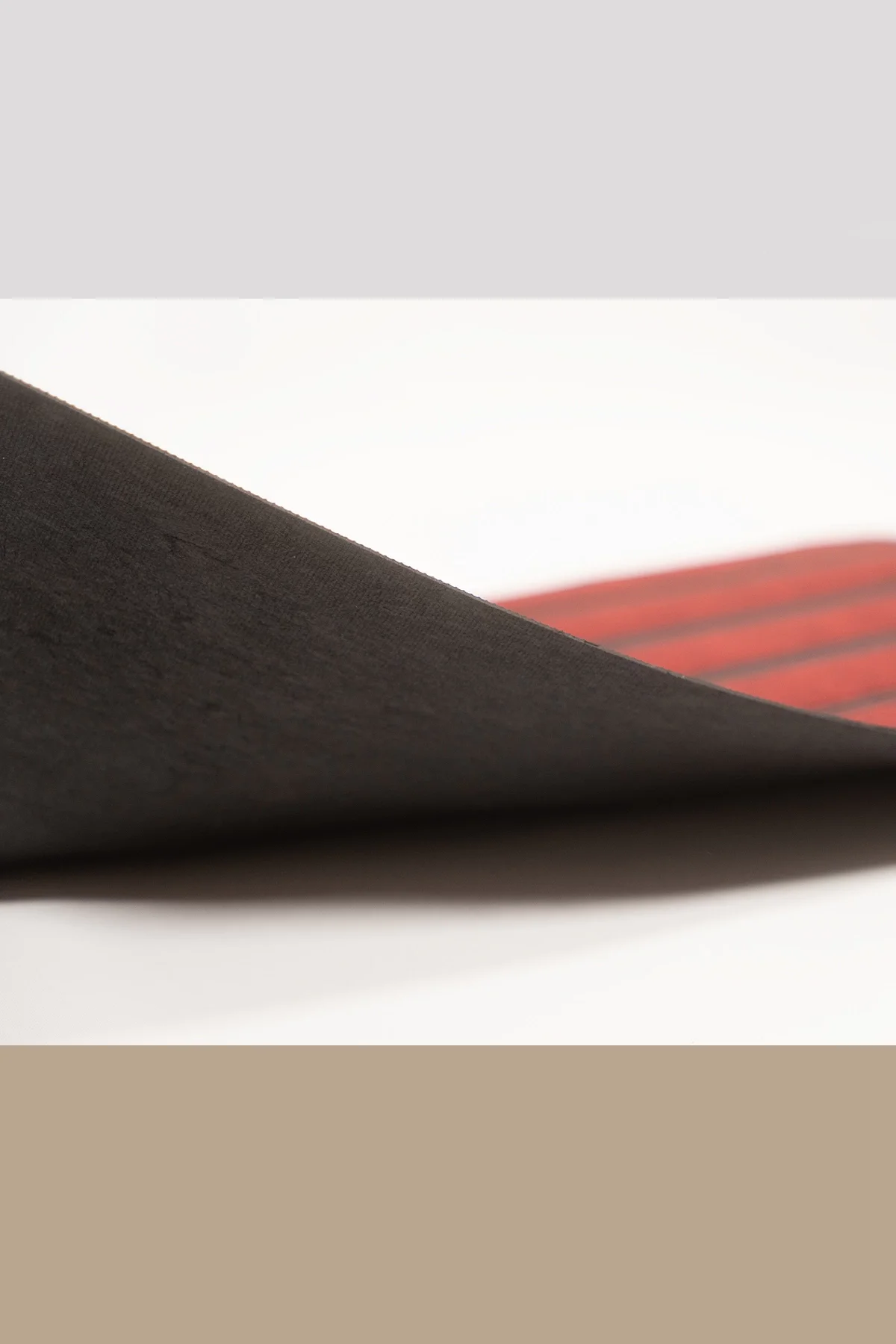 Valerine Life 6 Şeritli Bordo Halılı Paspas Welcome Hoş Geldiniz Toz Alıcı Kapı Önü Paspası 45x70cm