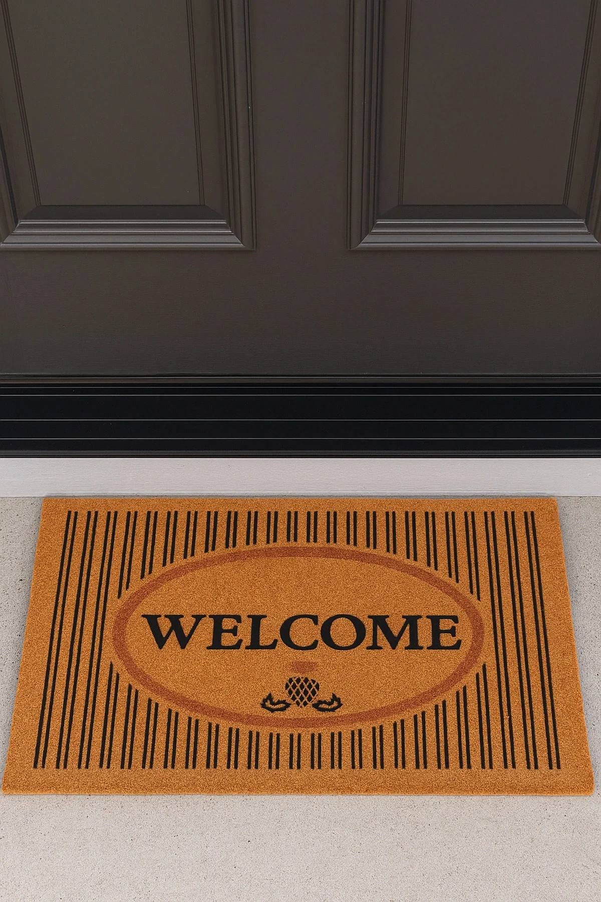 Valerine Life Velür Coco Dokulu Welcome Hoş Geldiniz Kapı Önü Dış Mekan Paspası 45x70cm 27YCM260103