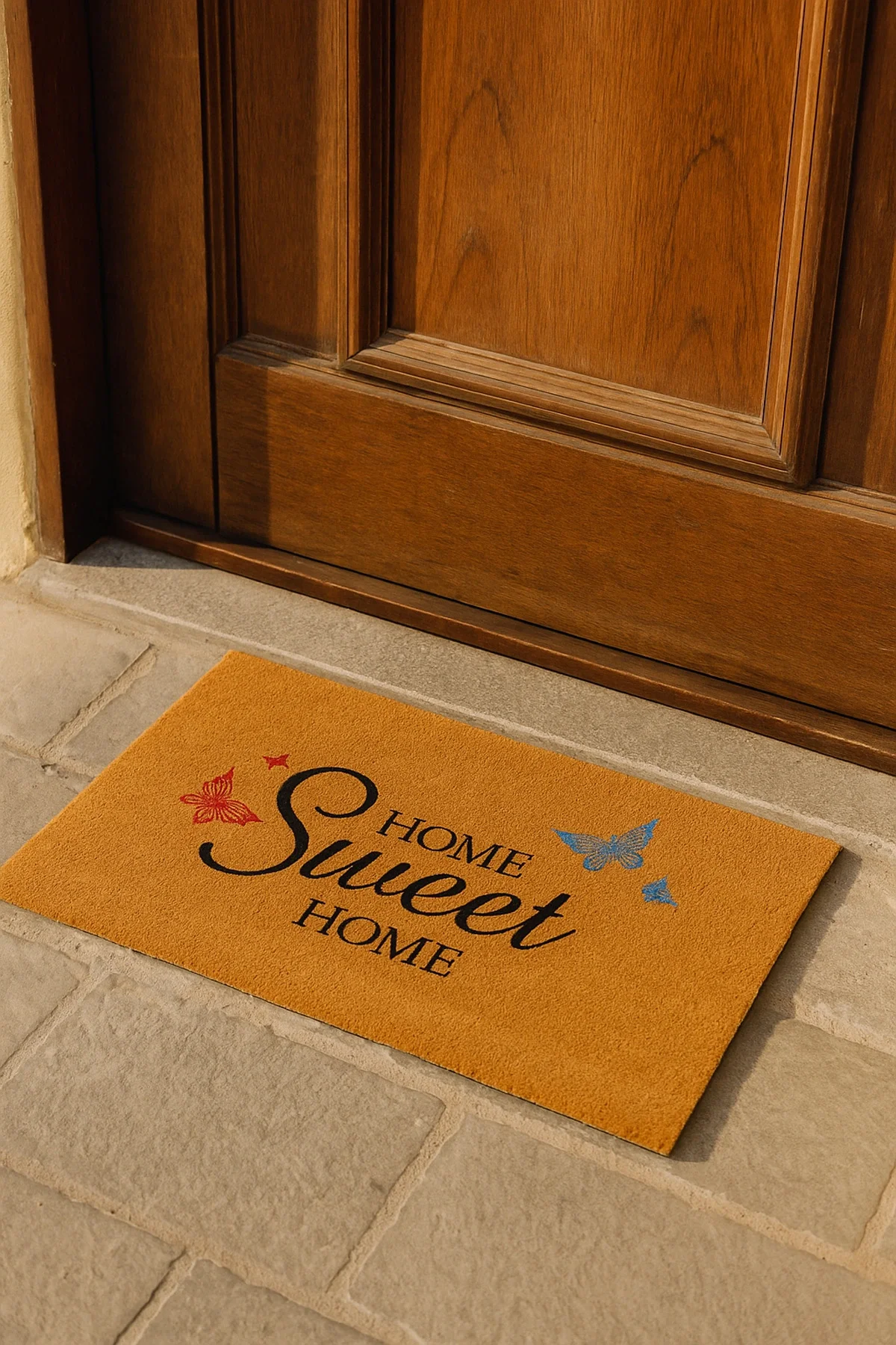 Valerine Life Velür Coco Dokulu Welcome Hoş Geldiniz Kapı Önü Dış Mekan Paspası 45x70cm 27YCM260109