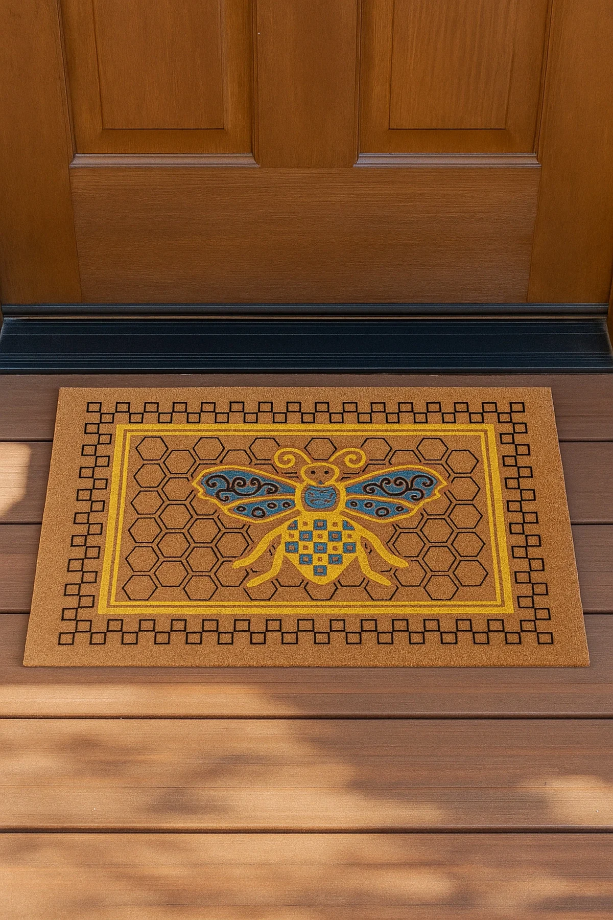 Valerine Life Velür Coco Dokulu Welcome Hoş Geldiniz Kapı Önü Dış Mekan Paspası 45x70cm 27YCM260112