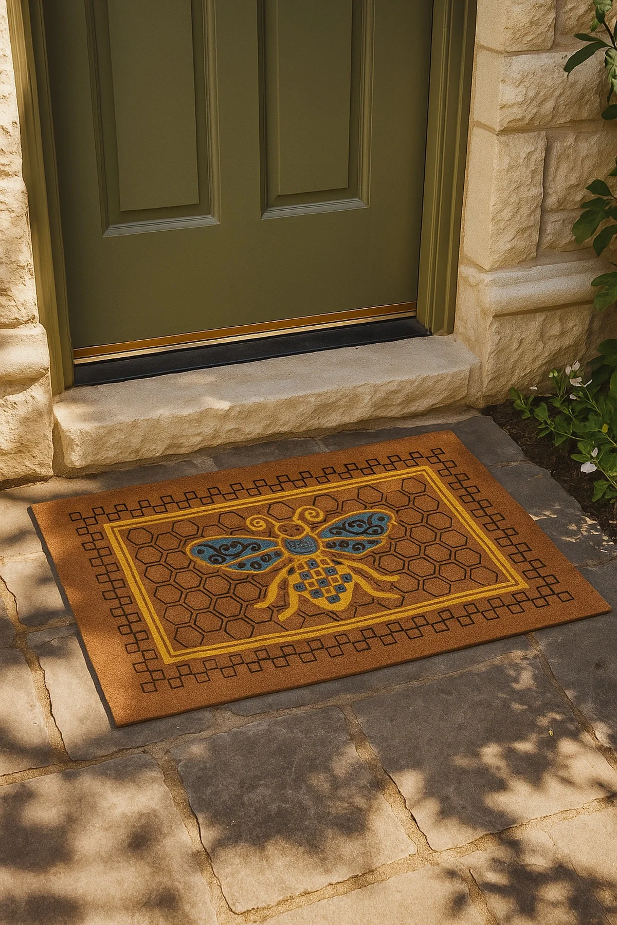 Valerine Life Velür Coco Dokulu Welcome Hoş Geldiniz Kapı Önü Dış Mekan Paspası 45x70cm 27YCM260112