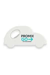 Promix Go Araba Magnet Şişe Açacağı Kişiye veya Firmaya Özel Hediyelik Reklam Promosyon Ürünü Mıknatıslı Buzdolabı Açacak, Logolu Özel Baskı