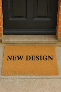 Promix Go Velür Coco Dokulu New Design Private Label Welcome Hoş Geldiniz Kapı Önü Paspası 50x90cm 27YCL251123