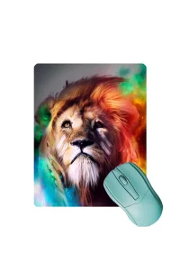 SonicTouch Aslan Desenli Kaydırmaz Gaming Oyuncu Masaüstü Dikişsiz Mouse Pad 17x21cm
