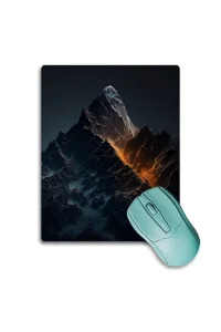 SonicTouch Epik Siyah Dağ Temalı Kaydırmaz Gaming Oyuncu Dikişsiz Mouse Pad17x21cm