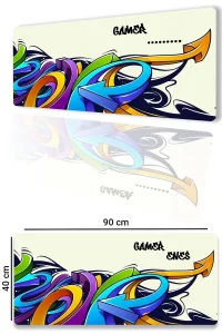 SonicTouch UltraGrand Kişiye, İsme Özel Gamer Xxl Oyuncu Klavye Mouse Pad 40x90Cm