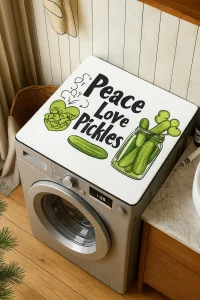 Valerine Life Çamaşır ve Kurutma Makinesi Üstü Düzenleyici Matı Örtüsü Kaymaz Sıvı Geçirmez 27CMD251019