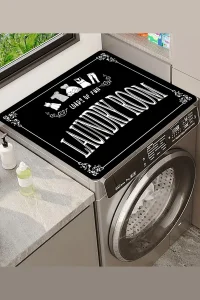 Valerine Life Çamaşır ve Kurutma Makinesi Üstü Düzenleyici Matı Örtüsü Kaymaz Sıvı Geçirmez 27CMD250825