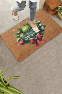 Valerine Life Christmas Welcome Süsü Hoş Geldiniz Kapı Önü Paspası 45x70cm