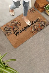 Valerine Life Hint Bereket Filleri Hoş Geldiniz Kapı Önü Paspası 45x70cm