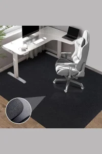 Valerine Life Ofis Zemin Matı Ofis, Oyuncu Koltuğu, Bilgisayar Masası Zemini için Kaymaz Koruyucu Paspas 120x160cm