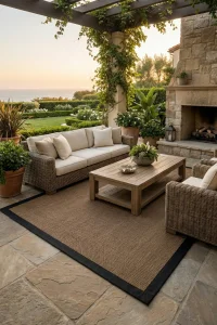 Valerine Life Örgü Vinil Mutfak Bahçe Balkon Banyo Zemin Döşeme Matı Vinyl Kitchen Floor Mat İç, Dış Mekan Halısı