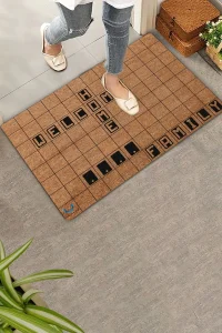 Valerine Life Scrabble Welcome Home Kişiye, İsme ve Aileye Özel Family Kapı Önü Paspası 45x70cm