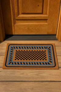 Valerine Life Velür Coco Dokulu Welcome Hoş Geldiniz Kapı Önü Dış Mekan Paspası 45x70cm 27YCM260113