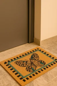 Valerine Life Velür Coco Dokulu Welcome Hoş Geldiniz Kapı Önü Dış Mekan Paspası 45x70cm 27YCM260126