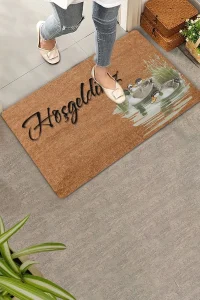 Valerine Life Yaban Ördekleri ve Sazlık Hoş Geldiniz Kapı Önü Paspası 45x70cm