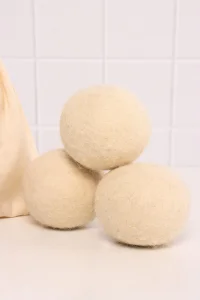 Valerine Life Doğal Merinos Yün Kurutma Topu 3 Adet – Kırışıklık Önler Kurutma Süresini Kısaltır