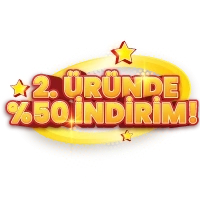 2. Ürün %50 İndirimli