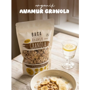 Organik Anamur Granola ( Banana ) 300 Gr