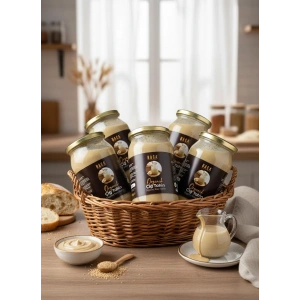 Organik Çiğ Tahin 1 Kg - 5li Paket