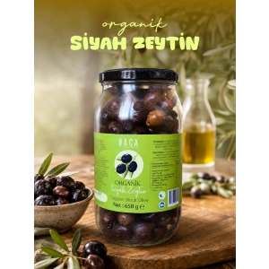 Organik Siyah Zeytin 650g