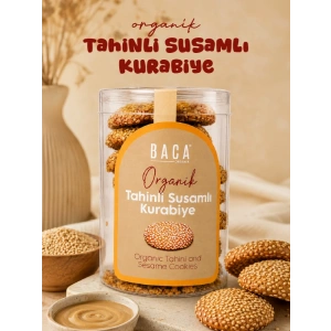 Organik Tahinli Susamlı Kurabiye 100g