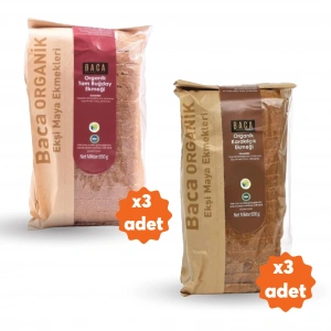 Organik Tam Buğday Ekmeği & Organik Karakılçık Ekmeği