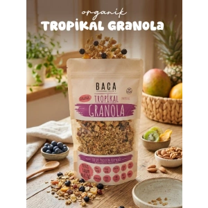 Organik Tropikal Granola 300 Gr