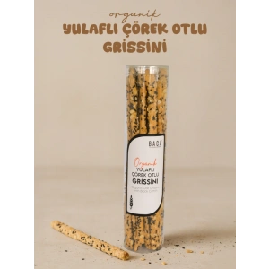 Organik Yulaflı Çörekotlu Grisini 120 Gr