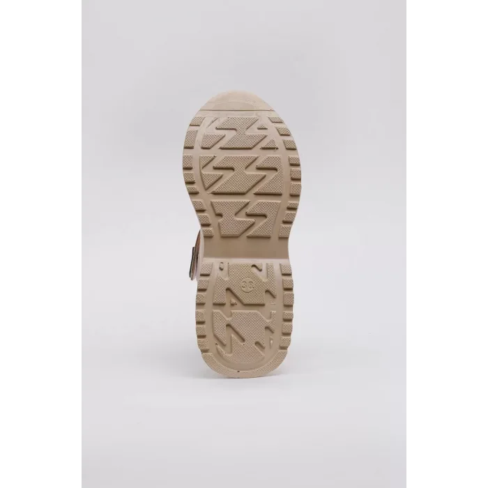 Mona Paraşüt Kumaş Vegan Deri Sneakers Cırtlı Fashion Spor Ayakkabı 45023