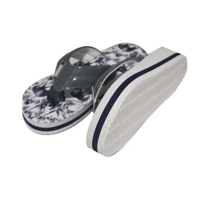 Yüksek Topuklu Tekstil Kolonlu Ultra Hafif Parmak Arası Kadın Yeşil Deniz Terliği 45016