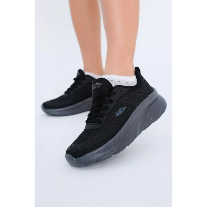 Supermark North Of Wild Rio Anorak Ultra Comfort Kadın Günlük & Koşu Siyah Spor Ayakkabı 45006