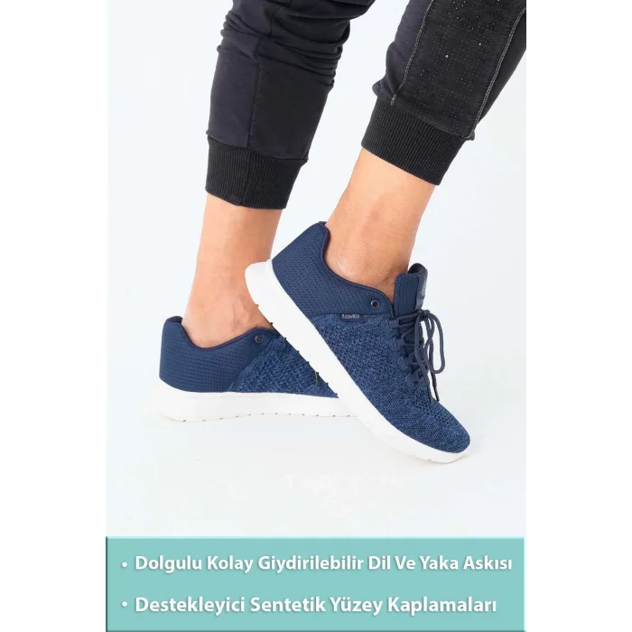 Supermark North Of Wild Mustang Günlük & Koşu İndigo Erkek Spor Ayakkabı 45002