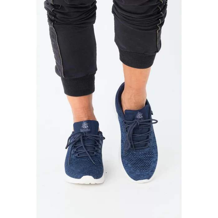 Supermark North Of Wild Mustang Günlük & Koşu İndigo Erkek Spor Ayakkabı 45002