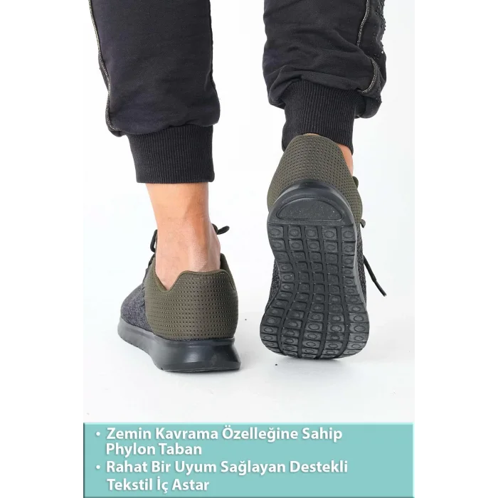 Supermark North Of Wild Mustang Tekstil Ultra Comfort Memory Foam Phylon Erkek Spor Ayakkabı 45003