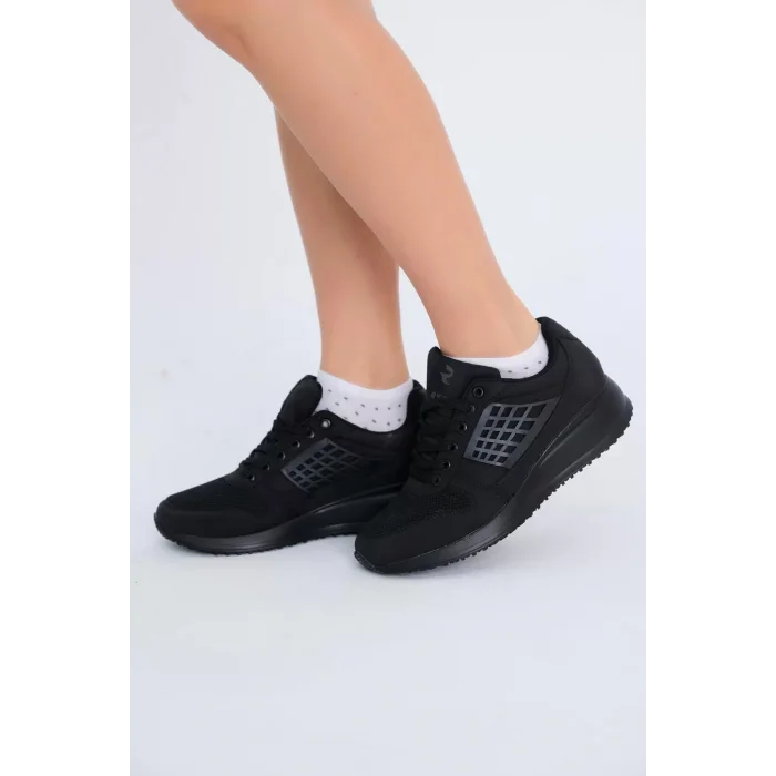 Supermark RYT Roma Ultra Comfort Memory Günlük&Koşu Siyah Kadın Spor Ayakkabı 45008