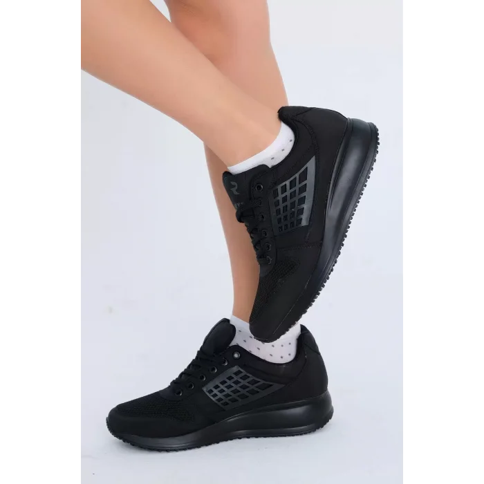 Supermark RYT Roma Ultra Comfort Memory Günlük&Koşu Siyah Kadın Spor Ayakkabı 45008