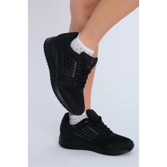 Supermark RYT Roma Ultra Comfort Memory Günlük&Koşu Siyah Kadın Spor Ayakkabı 45008