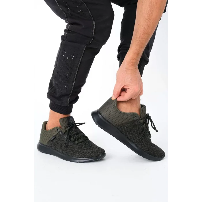 Supermark North Of Wild Mustang Tekstil Ultra Comfort Memory Foam Haki Erkek Spor Ayakkabı 45001