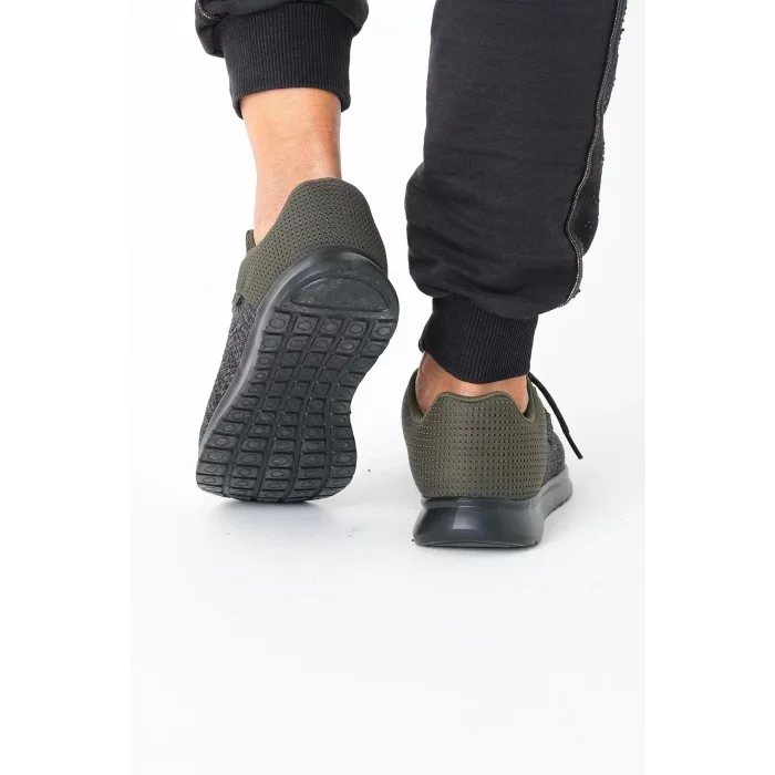 Supermark North Of Wild Mustang Tekstil Ultra Comfort Memory Foam Haki Erkek Spor Ayakkabı 45001