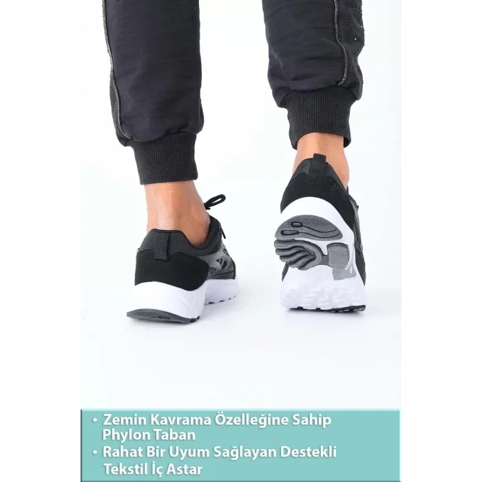 Supermark North Of Wild Jelventure Anorak Ultra Comfort Siyah Koşu&Günlük Erkek Spor Ayakkabı 45004