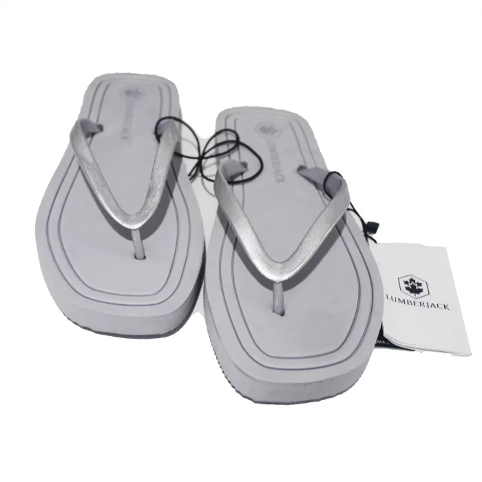 Kadın Plaj Deniz Triss Parmak Arası Gri Terlik 45018