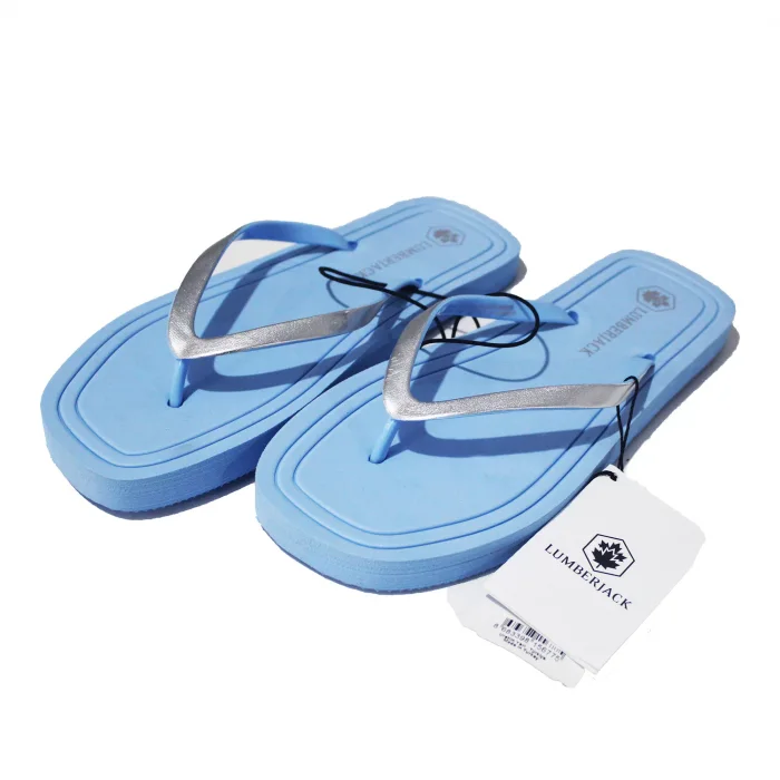 Kadın Plaj Deniz Triss Parmak Arası Mavi Terlik 45018