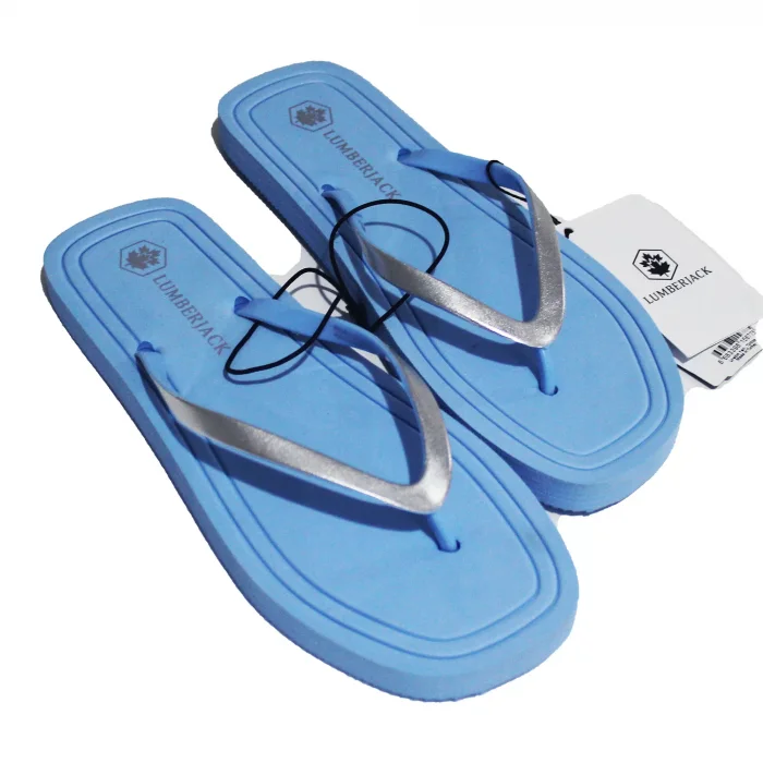 Kadın Plaj Deniz Triss Parmak Arası Mavi Terlik 45018