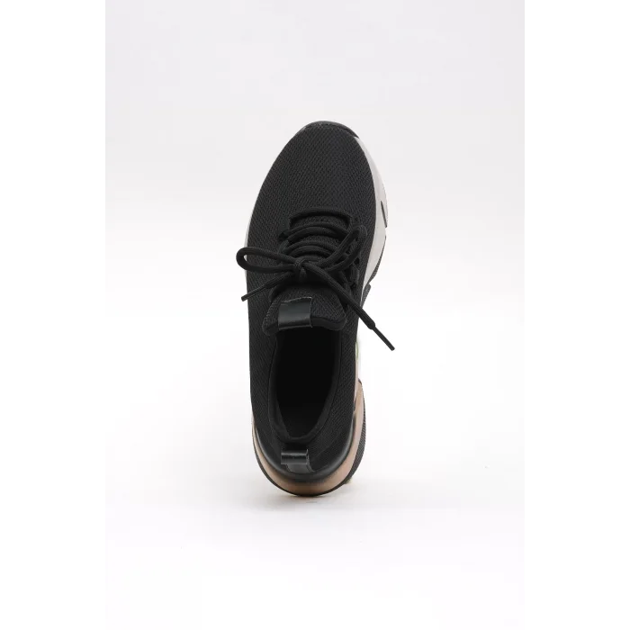 Kalın Taban Outdoor Kadın Sneaker Siyah Ayakkabı 45020