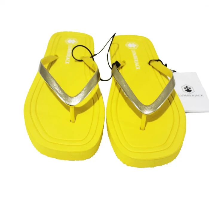 Kadın Plaj Deniz Triss Parmak Arası Sarı Terlik 45018