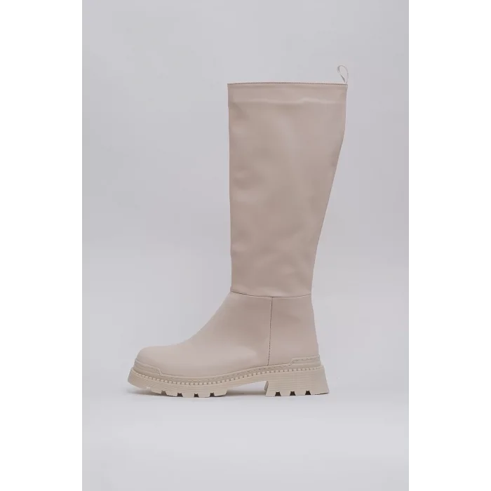 Rosewert Vegan Deri Termal Kauçuk Çizme Siyah 45025